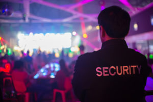 Korner Security guard presence New Year